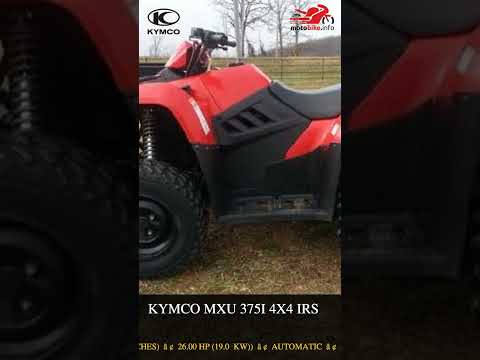 Kymco MXU 375i 4x4 IRS - Video 1