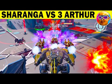 SHARANGA GROM VS 3 ARTHUR! WAR ROBOTS REMASTERED