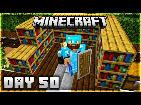 OVERPOWERED XP Farm! Luckiest Enchants - Minecraft SMP Ep 6