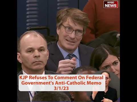 Is Biden Aware of the FBI Memo on Catholics? Jean-Pierre: 'I Have Not Seen This Leaked Document' (March 1, 2023)