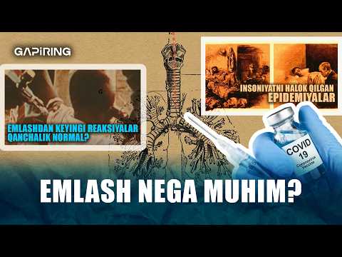 Emlash nega muhim? | Emlashdan keyingi reaksiyalar qanchalik normal? | GAPiRING