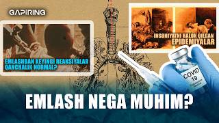 Emlash nega muhim? | Emlashdan keyingi reaksiyalar qanchalik normal? | GAPiRING