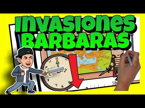 🧔 Las INVASIONES BÁRBARAS y la DISOLUCIÓN del IMPERIO ROMANO