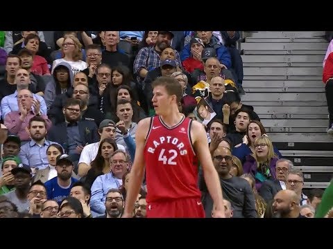Raptors Highlights: Poeltl Denies Morris - February 6, 2018