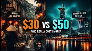 The Truth About Hanoi vs Ho Chi Minh City Costs!