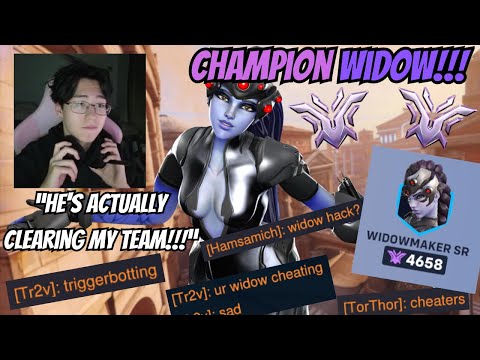What a Champion Widowmaker's Aim Looks Like (Overwatch 2 Montage)