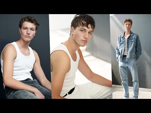 NEW FACE 80's male model Luca x CM #cmmodels