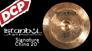 Video thumbnail for Istanbul Agop Signature China Cymbal 20" 1347 grams AGCH20 by Drum Center of Portsmouth