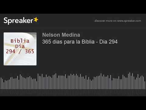 365 days for the Bible - Day 294