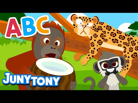 Alphabet Animals 2 | Animal Songs for Kids | Alphabet & Phonics Songs | Preschool Songs | JunyTony