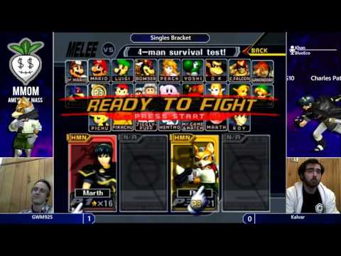 GhettoWarMachine420 (Fox) vs Kalvar (Marth) - MMOM83 Winner's Semi Finals