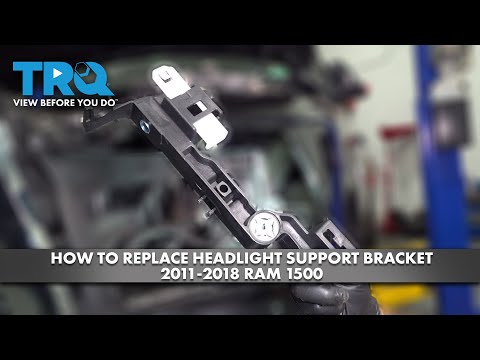 How to Replace Headlight Support Bracket 2011-2018 Ram 1500
