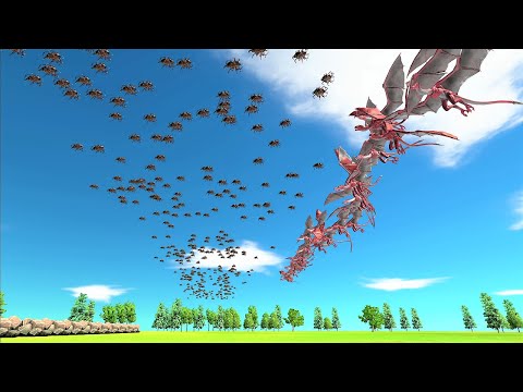 Raging swarming bugs - Animal Revolt Battle Simulator