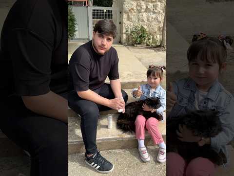 القط مصاب وانا ‏عالجته:😱￼