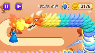 Gaming Dragon puzzle Girl rescue 149 level cleared #Androidgaming #Dragonpuzzle #Girlrescue #game