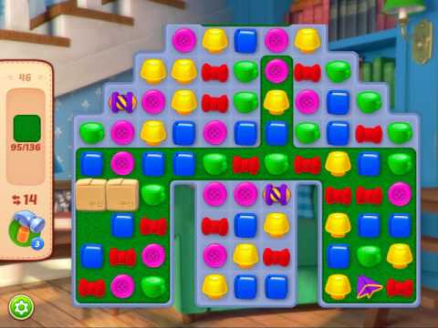 Homescapes Level 46 Walkthrough