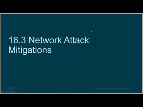 2021 Introduction To Networks Chapter 16