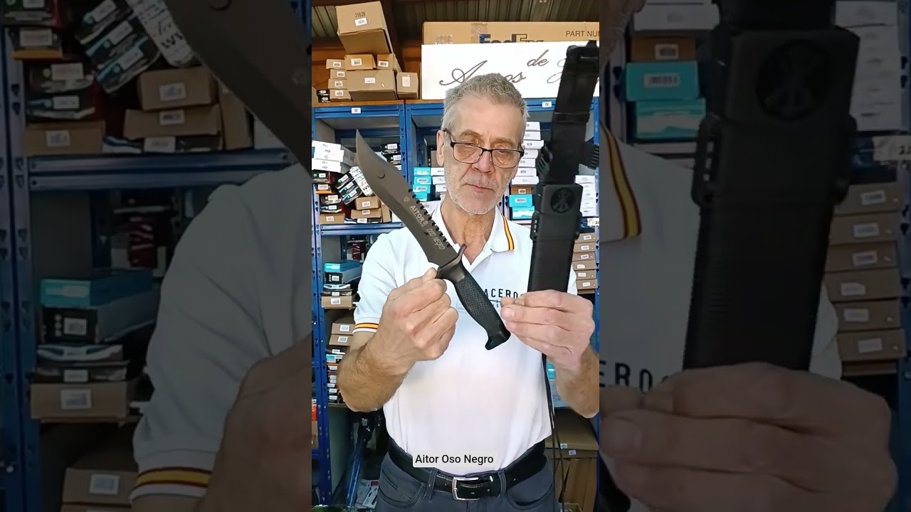 Cuchillo Aitor Oso Negro