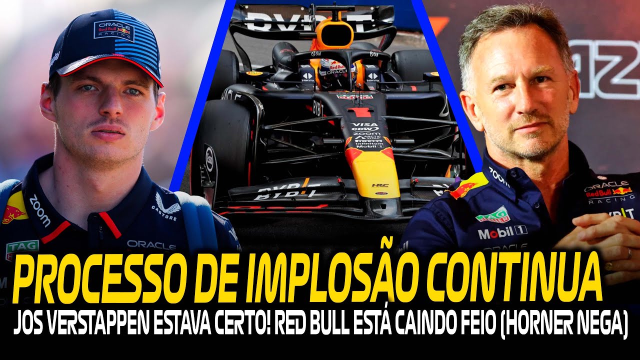 RED BULL IMPLOSION CONTINUES, JOS VERSTAPPEN WAS RIGHT / RICCIARDO LASTED LONGER THAN EXPECTED