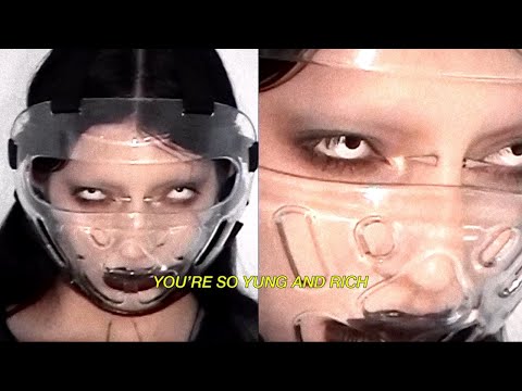 DeathbyRomy - YUNG & RICH feat. Wargasm + bodyimage (Official Lyric Video)