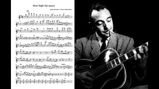 Django Reinhardt - How High The Moon Transcription