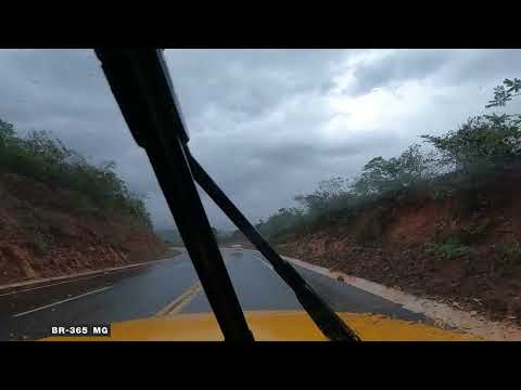 De: Patos de Minas [BR-365 MG] para Montes Claros-MG [BR-251 MG]. Vídeo V-10 de 11.