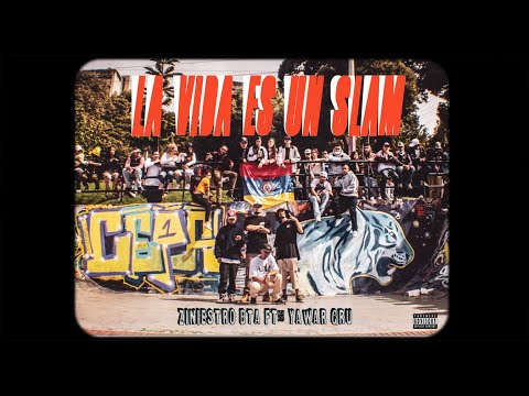 La vida es un slam - Ziniestro Bta Ft Yawar Cru & Dj Mook (Video Oficial)
