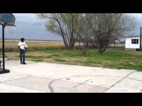 Tony dunks over his brother