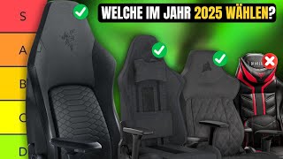 Die Besten Gaming-Stühle Preis-Leistung 2025 [KAUFE NICHT DAS FALSCHE MODELL]