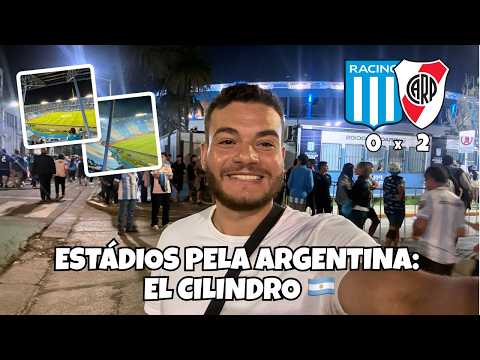 ESTÁDIOS PELA ARGENTINA: EL CILINDRO | RACING x RIVER PLATE 🇦🇷
