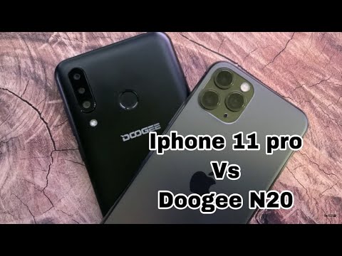 Iphone 11pro vs Doogee N20 camera comparison