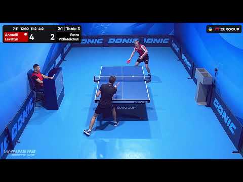 09:30 Anatolii Levshyn - Petro Pidleteichuk 13.09.2023 TT Euro.Cup Ukraine Master. Table 3