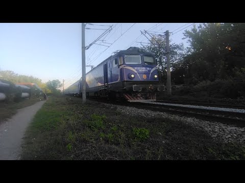 Un tren prin Bacău/ Un train  from Bacău (02.08.2022)