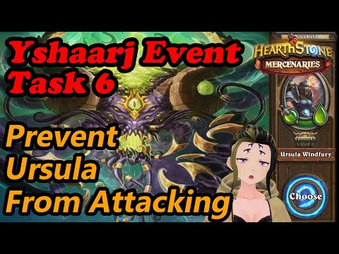 Y'shaarj Event Task 6: Prevent Ursula From Attacking Once | Root of the Problem | Mercenaries