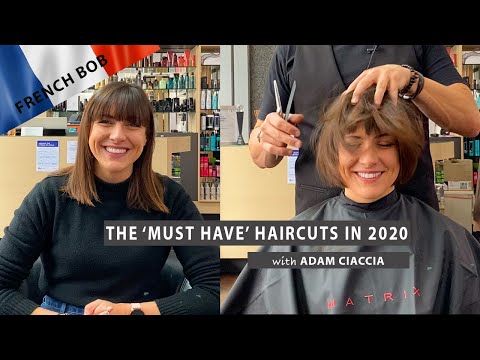 It's SO French! French inspired bob Haircut on Episode #82 of HairTube© with Adam Ciaccia