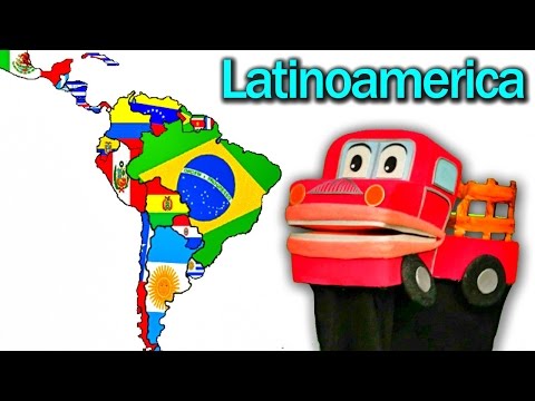 Latinoamérica - Geografía para Niños en Español - Barney El Camión