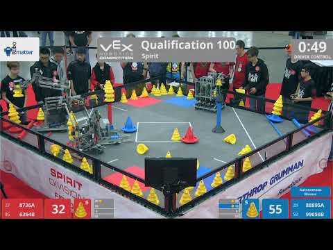 2018 VRC-MS Spir Q100 - 8736A 6364B vs 88895A 99656B - 107 to 78