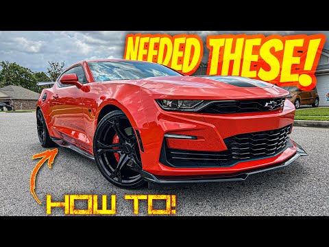 How To Install ZL1 Style Side Skirts on Your Camaro SS: Step-by-Step Guide