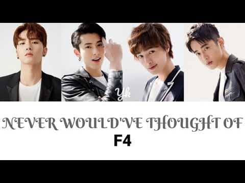 Never would've thought of (ost meteor garden) lyric