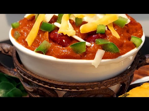 OLD SCHOOL Red Kidney Bean Beef Chili