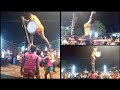 Arumugam Wacky Dancing On The Ladder