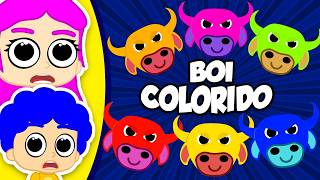 BOI COLORIDO | Música Infantil |  Kaylla e Rhavi