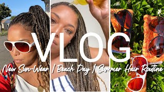 WEEKLY VLOG | Summer Hair Routine *NEW* Luxury Shades I’m Loving Beach Day 🏖