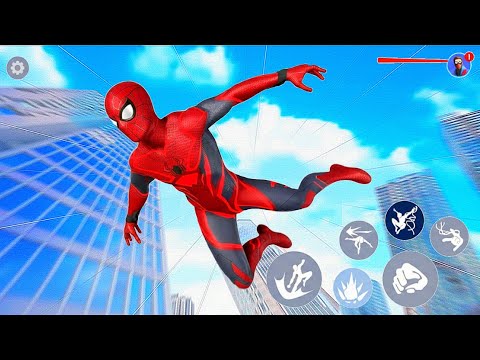 Rope Spiderman Hero Grand Crime Fighting Action Game Part 4 - Android Gameplay