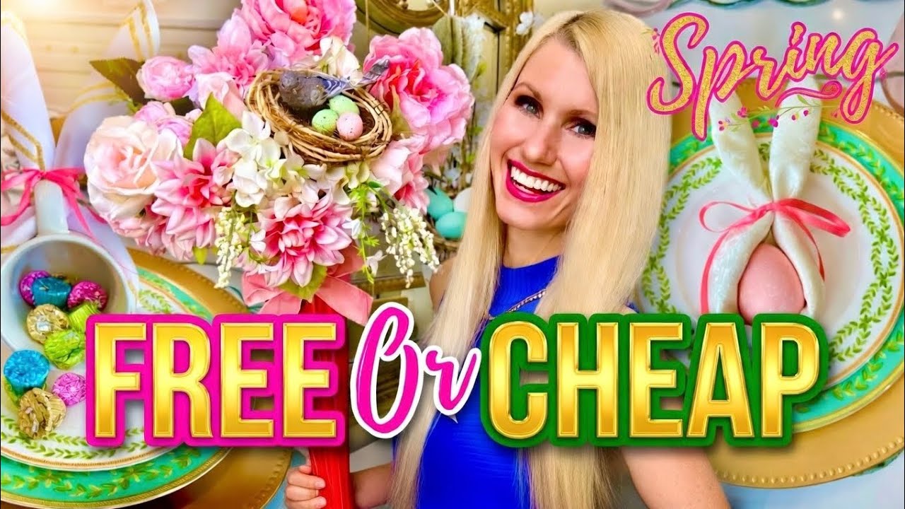 *FREE or CHEAP* DIY Spring Decor That Looks Expensive | Decorate With Me 2026!