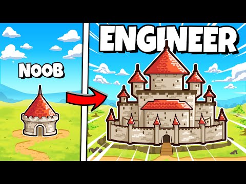 Upgrading and defending my castle in Thronefall!