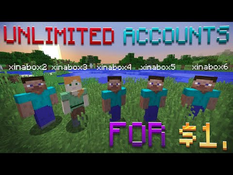 Unlimited Minecraft Accounts for $1
