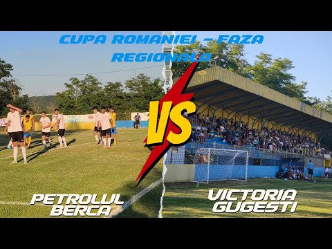 #1355 #Fotbal - Cupa Romaniei: Petrolul Berca - Victoria Gugesti 0-2! Meci tacticizat pana la extrem