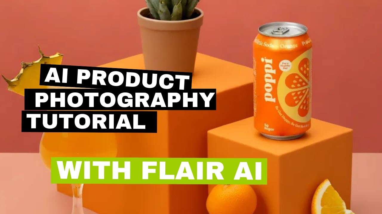 AI PRODUCT PHOTOGRAPHY: Tutorial #1 - FLAIR AI