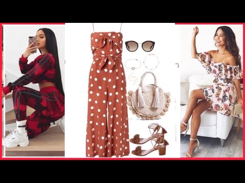 MODA 2022 OUTFITS CASUALES PARA MUJER LOOKS DE MODA COMBINACIONES FASHION 2022